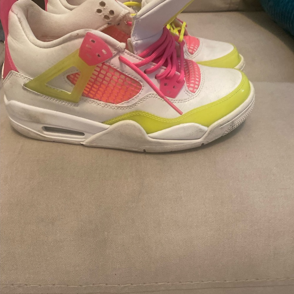 Jordan Kids Sneakers - White, Pink, Yellow